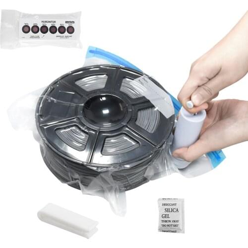 Twotrees 3D Print PLA ABS TPU PETG Filament Vacuum Bag Filament Dryer Keep Dry To Avoid Consumable Moisture for 3D Printer Parts