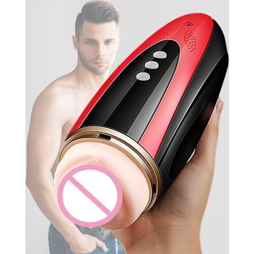 10 Modes Sucking Oral Vibrator Artificial Vagina Masturbation Cup Glan Penis Stimulation Male Masturbator Adult Sex Toy for Men