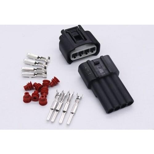 4 Pin 11885 Ignition Coil Plug Auto Wire Connector 7283-7449 For Toyota Carola Camry Highlander RAV4 Male Femal Cable Jointer