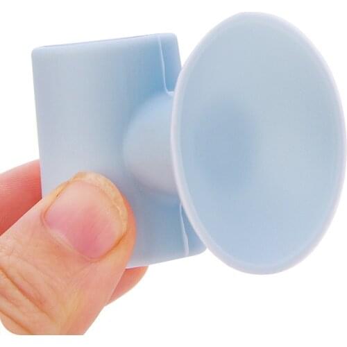 5pcs door handle door lock silencer protection pad suction cup wall anti-collision pad silent anti-finger pad behind the door