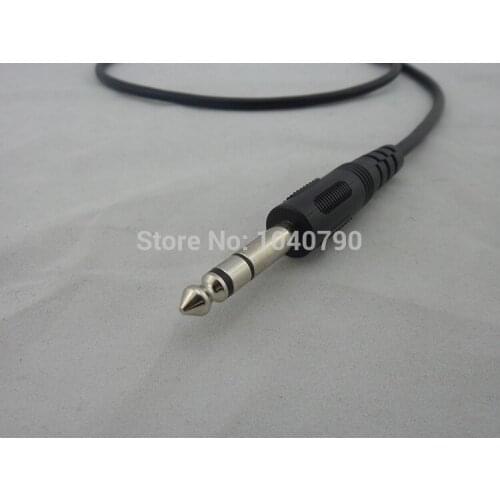 6.3/6.35/6.5 to 6.3/6.35/6.5 Toward the male Double track stereo Audio line Signal lines 3M 9.6ft