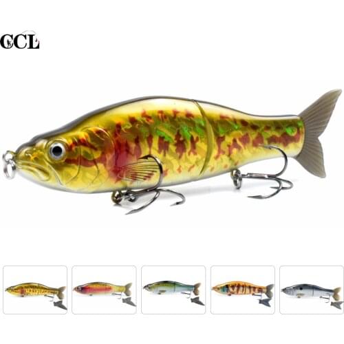 CCLTBA 16.5cm 62g Sinking Glide Bait Hard Body with Soft Tails Swimbait Slide Shad Lures 165S Wobblers Fishing TackleFishing