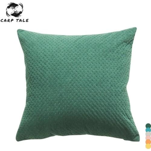 Nordic Cushion Cover Solid Color Cushion Covers 45*45 Pillow Cover Decorative Sofa Cushions For Living Room Velvet Pillowcases