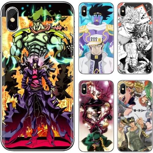 Designer Silicone Phone Case For LG G2 G3 G4 Mini G5 G6 G7 Q6 Q7 Q8 Q9 V10 V20 V30 X Power 2 3 Spirit JoJo Jonathan Joestar