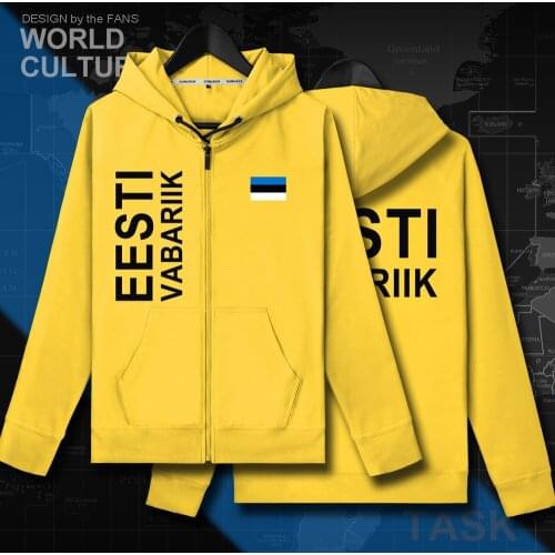 Estonia Estonian EST Eesti mens fleeces hoodies winter jacket men jerseys and coat tracksuit clothes casual nation country 2018
