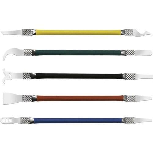 5 Pieces CPU Prying Knife Removal Mobile Phone Repairing Instrument Motherboard Chip Spatula Removal Tool