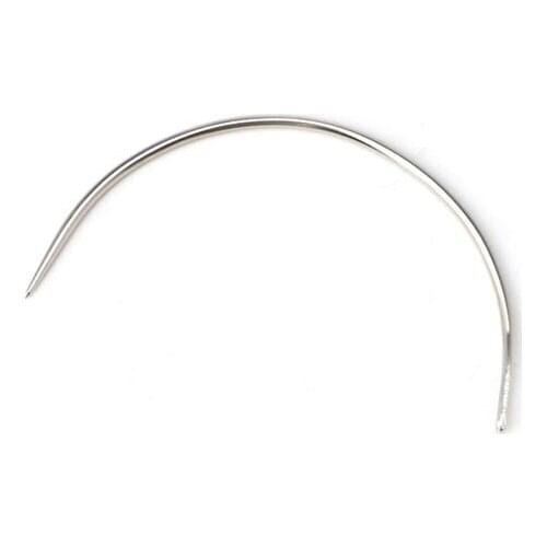 25pcs/set C Type Curved Mattress Needles Hand Sewing Home Household Repair Tool