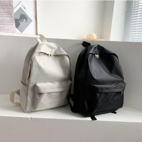 Daisy Small Backpack for School Teenagers Girls Canvas Women Backpack White Bookbag Fashion Travel Backpack Street Trend