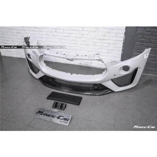 GTS Style Front Bumper with Front Bumper Diffuser For Maserati Levante Aerodynamics Car Accessory