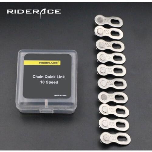 5 Pair Bicycle Chain Link Connector Joints Magic Buttons Cycling Speed Quick Master Links For Mountain Bike 6/7/8/9/10/11 Speed