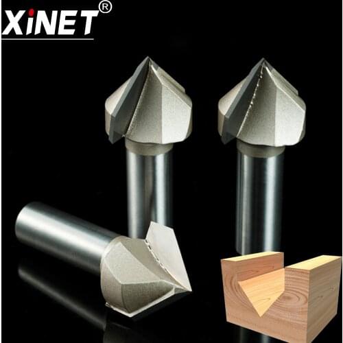 V-type cutter woodworking milling cutter slotting cutter trimming machine engraving cutter chamfering cutter