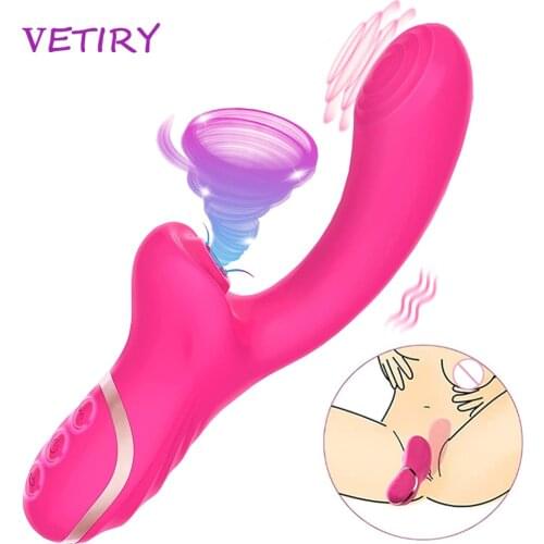 Clit Sucking Vibrator For Women Dildo Vagina Slap Massager Clitoris Stimulator Female Masturbation Sex Toys for Couple G Spot