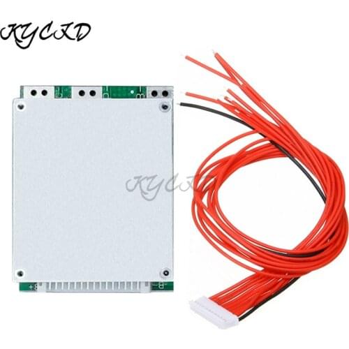 Lithium Battery BMS 16S 60V 35A Charge Protection Board with Balance Function Equalization PCB For Electric Vehicle Ebike