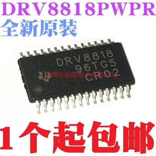 100% New&original DRV8818PWPR DRV8818 HTSSOP-28 In Stock