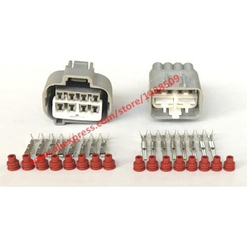20 Sets 90980-10897 90980-10896 Waterproof Automotive Connector Female Male Plug For Toyota Supra MK4 Chassis Fusebox