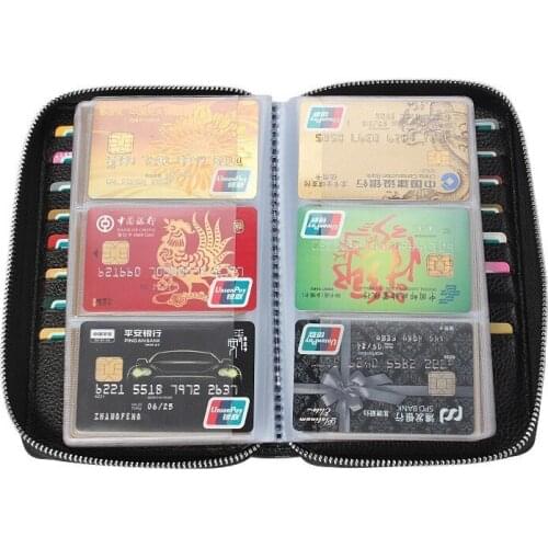 2020 Women Genuine Leather Card Holder Credit Card Case Organizer Passport Wallet Blocking Card Wallets Purse