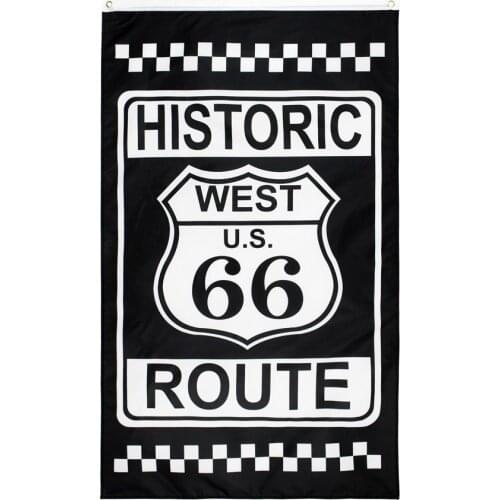 90X150cm historic west us route 66 Flag
