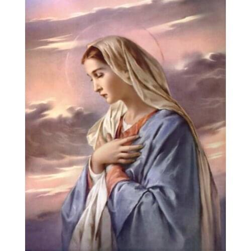 Abstract portrait 100% hand painted angel girl art oil painting canvas