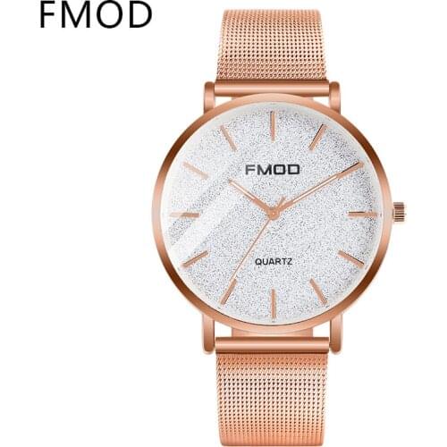 Relogio feminino Luxury Brand Watch Womens Quartz Watches Rose Gold Steel Mesh Ladies Wrist Watches 40mm Waterproof Clock