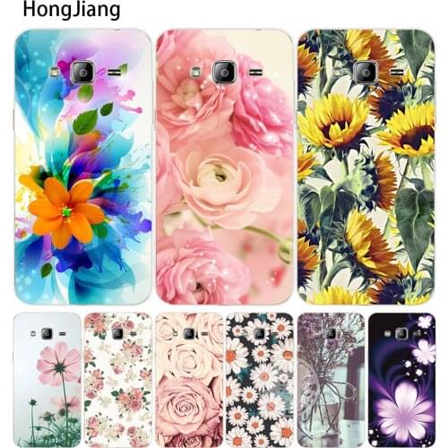 HAMEINUO peony sunflower Flower daisy cover phone case for Samsung Galaxy J1 J2 J3 J5 J7 MINI ACE 2016 2015