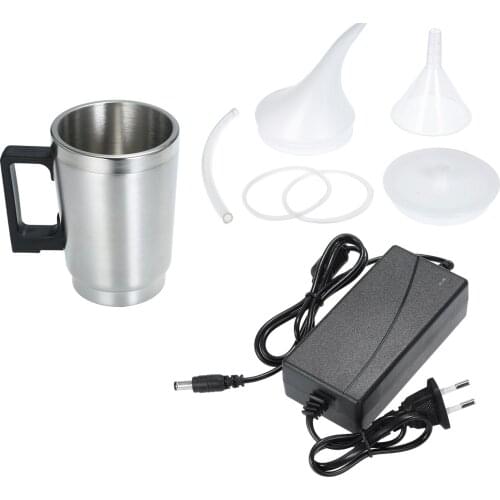 Car Headlight Polish Repair Tool Headlamp Refurbished Tool Kit Heating Atomization Cup Electrical Heating Cup EU Plug