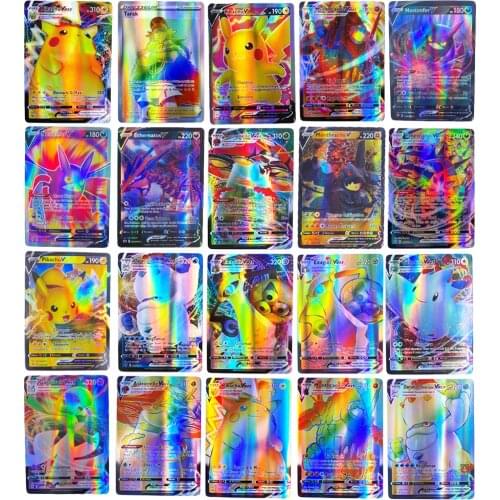 50-300Pcs French Version Pokemons V Max Cards Game TAG TEAM VMAX GX Battle Carte Trading Children Toy Gift