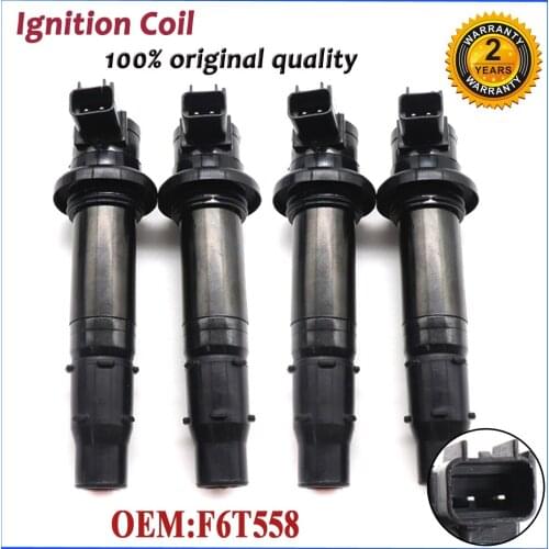 F6T558 Ignition Coil For 2002-17 Yamaha YZF R1 R6 R6S VMX V Max R6 RJ15 Bj YZF R1FZ8 F6T560 5VY-82310-00-00 5VY823100000