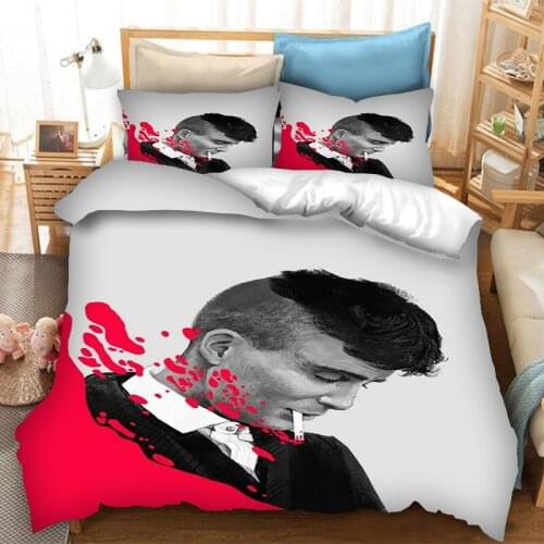 Peaky Blinders 3D Printed Bedding Set Duvet Covers & Pillow Cases Comforter Bedding Set Bed Linen( US Sizes/EU Sizes/AU Sizes)