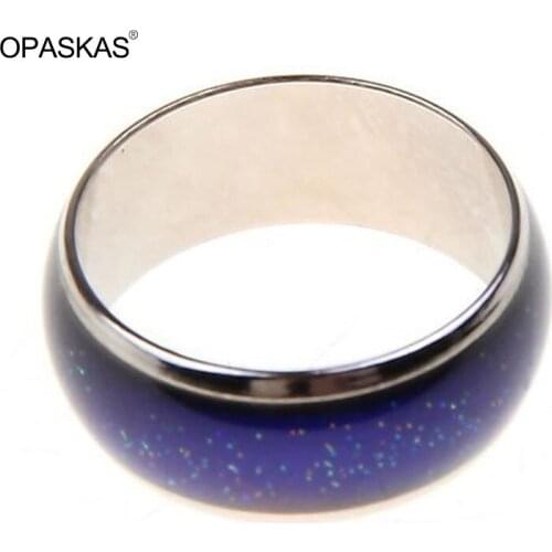 Changing Color Rings Mood Emotion Feeling Temperature Rings For Women Men Couples Rings Tone Fine Jewelry PT