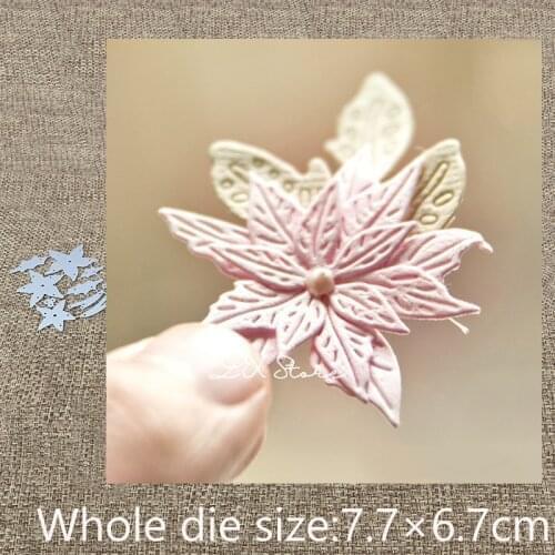 XLDesign Craft Metal Cutting Die cut dies flower leaves decoration scrapbook Album Paper Card Craft Embossing die cuts