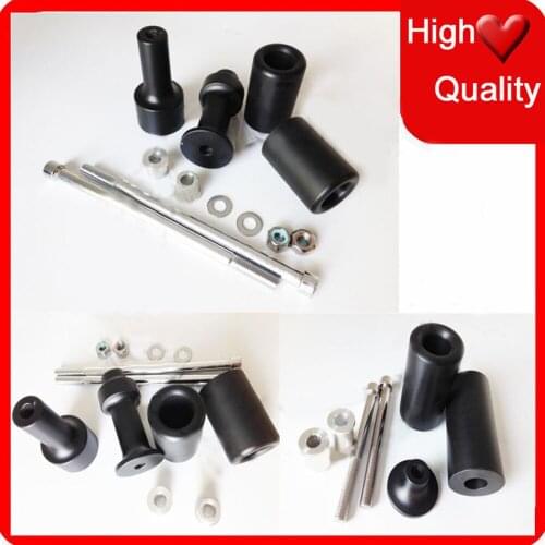 Motorcycle ForKawasaki Z1000 2003 2004 2005 2006 Black No Cut Frame Sliders crash Falling protection F0002