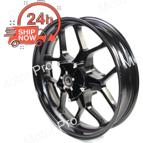 For Yamaha YZF R1 2015 2016 2017 Front Wheel Rim and Brake Disc Disk Rotor Motorcycle Accessories YZF-R1 15 16 17 Glossy Blue