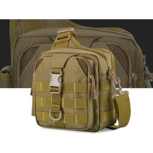 USB Multifunction Mens Tactical Sling Shoulder Bag Men Outdoor Sport Messenger Bag For Military Crossbody Camouflage Bag X116D