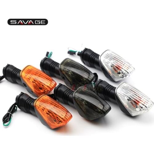 Turn Signal Indicator Light For KAWASAKI ZX-6R ZX-6RR Z750S KLE 500/650 VERSYS KLR650 Motorcycle Front/Rear Blinker Lamp