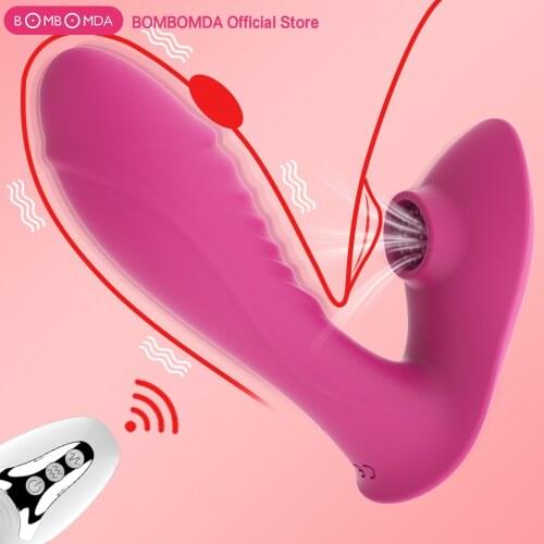 Wearable Clitoris Sucker Vibrator for Women G Spot Viginal Massage Clit Sucking Stimulator Dildo Sex Toy for Adult Sex Shop