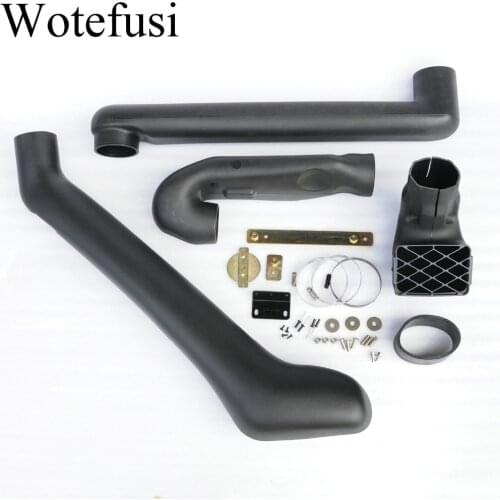 Wotefusi Rotational Moulding Car Air Ram Intake Snorkel Kit Set For Mitsubishi Pajero NM Series [QP93]