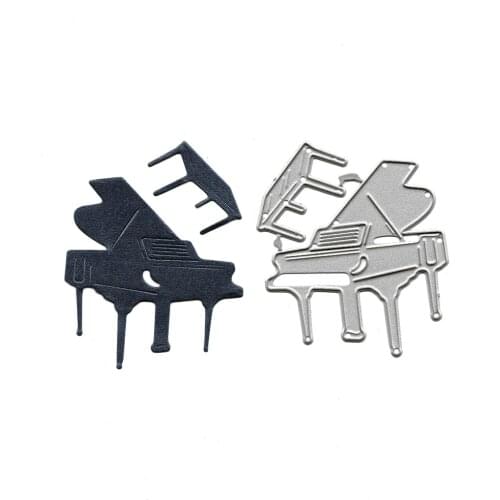 Die Cutting Template Crafts Piano Dies Cut For Scrapbooking Album Card Making Decorative Embossing Folders Metal Troqueles New