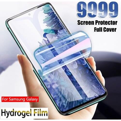 Front Back Full Cover Hydrogel Film For Samsung Galaxy Note 20 Ultra S21 S20 S10 Ultra Note 8 9 S8 S9 Plus Screen Protector