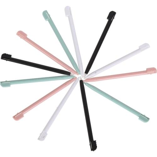 12Pcs Color Touch Stylus Pen Gamepad Assistant Tools 4 Colors Gaming Controller Pen for Nintendo NDS DS Lite DSL NDSL New