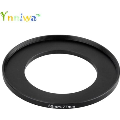 52-77mm Metal Step Up Rings Lens Adapter Filter Set