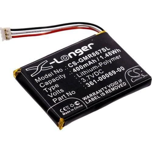 2021 Battery For Garmin 361-00069-00 Delta Training Collar,GAB102,GAD109 400mAh / 1.48Wh