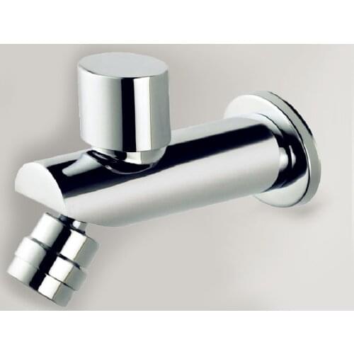 Brass Cold Water Faucet, Wall Mounted Basin Tap bibcock Cold Faucet SC315