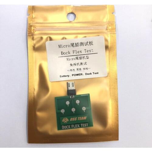 Micro Pin Dock Flex Test Board For iP For Android mobile Phone U2 Battery Testing USB Chargiing Port Replacement tool