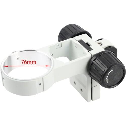 Diameter Zoom Stere 76mm Microscopes Adjustable Focusing Bracket Focusing Holder With Tail Tinocular Microscope