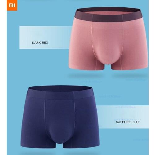 New xiaomi Modal graphene underwear antibacterial non-trace pants breathable dry soft boxer briefs seamless mens underwear