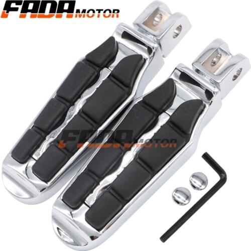 Front Foot Pegs Footrest For Suzuki GSXR600 GSXR750 00-15 GSXR1000 01-15 Hayabusa GSX1300R 99-15 SV650 00-09 SV1000 03-07 (097)