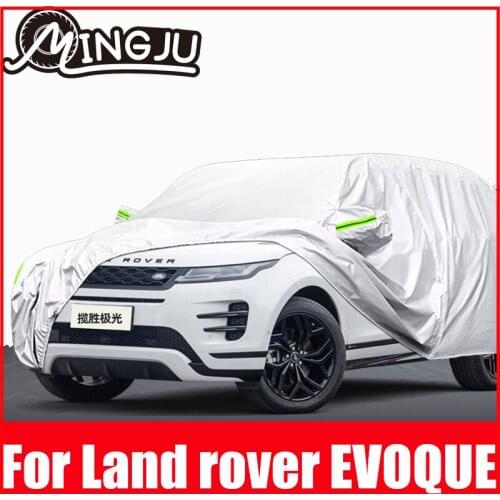 Full Car Covers SUV Sun Snow Rain Protector Cover For Land Rover Evoque 2010-2021 Oxford cloth Accessories