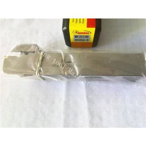 CNC lathe tool rod MGEHR2525M 2 T10 cutter rod diameter cutter series inserts! free shipping