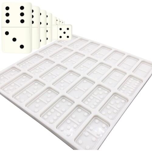 Dominoe Shape Silicone Mold Sugarcraft Chocolate Cupcake Baking Mold Fondant Cake Decorating Tools