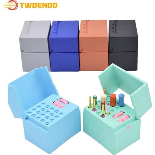 Dental 50 Times Memory Endo Holders 20 Holes Autoclavable Root canal Disinfection Instrument